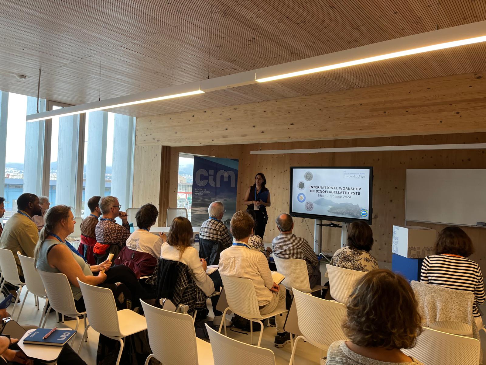 Success at the first international workshop on dinoflagellate cysts in Vigo last June 2024!